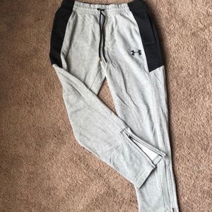 Under Armour Black & Grey Sweatpants XL